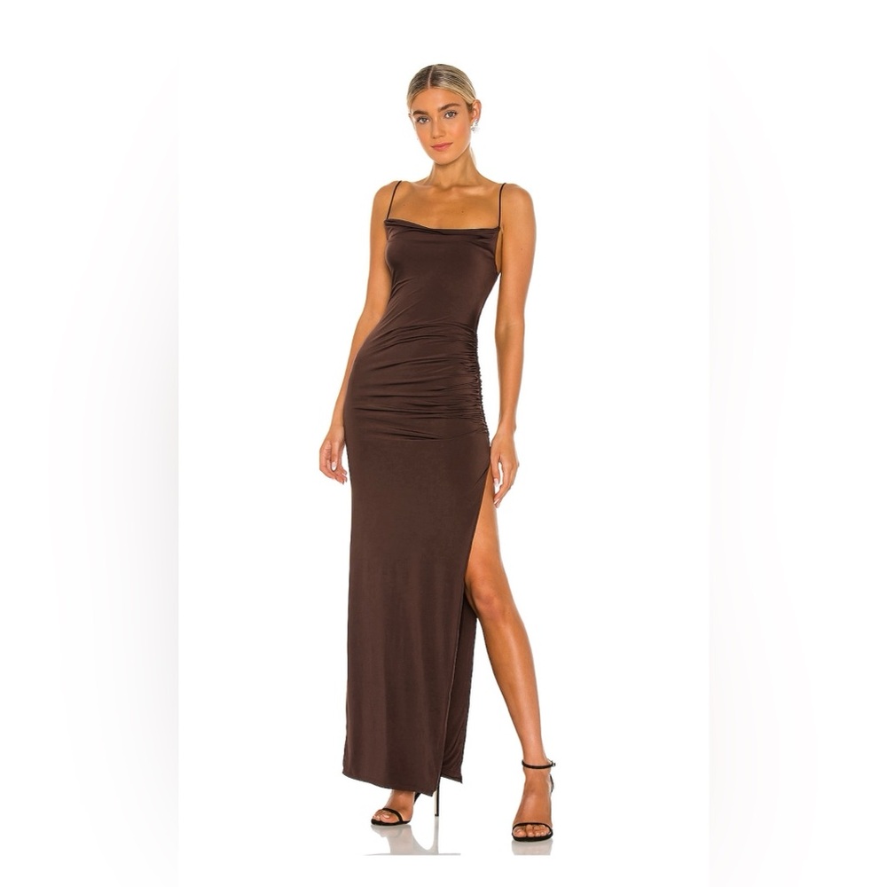 Lovers + Friends Chocolate Maxi Dress